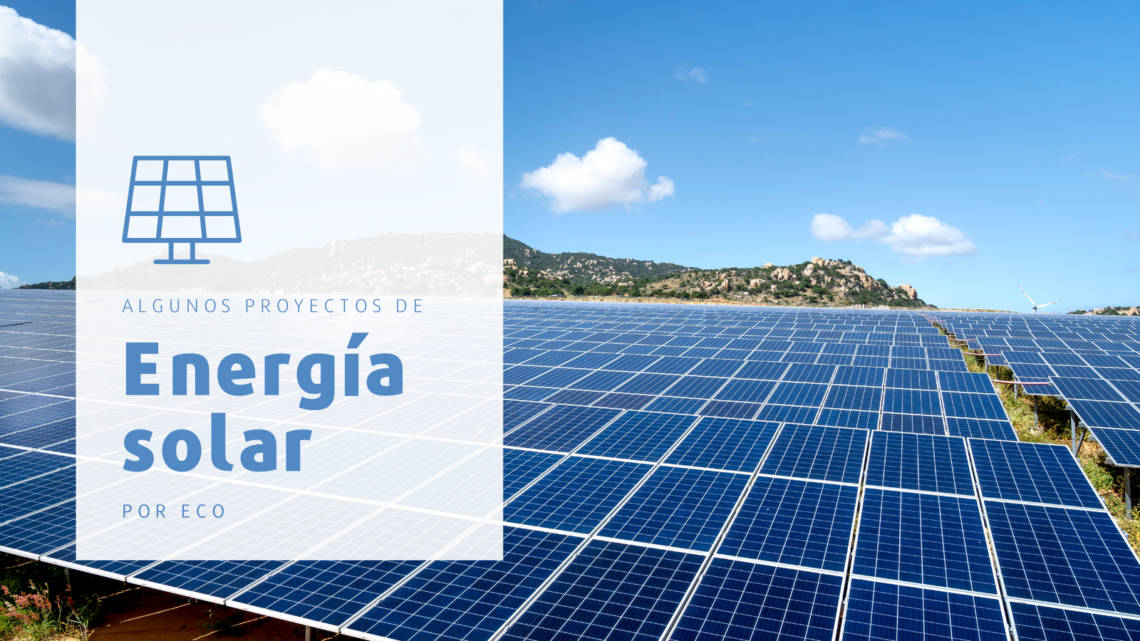 Proyectos de energía solar ECO en Cali y Valle del Cauca